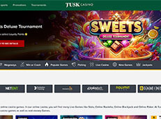 Tusk Casino review screenshot