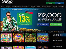 yebo casino welcome bonus